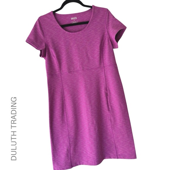 DULUTH TRADING | NWOT WOMEN’S NOGA DRESS UPF 50 ACTIVEWEAR TRAVEL | MEDIUM - Picture 1 of 9